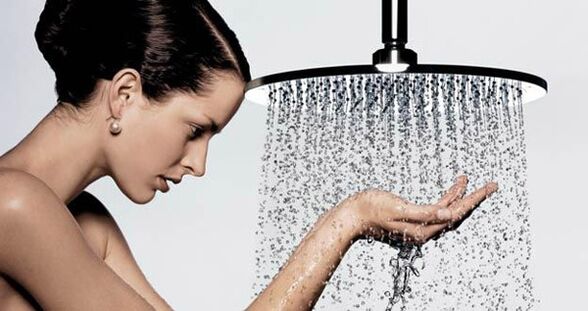 Kontrastdusche bei zervikaler Osteochondrose